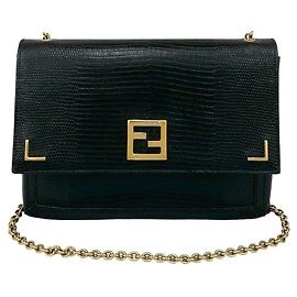 Fendi Schultertasche aus Leder