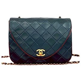 Borsa a tracolla Chanel Matelassé in pelle di agnello