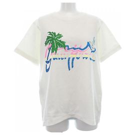 Camiseta de algodón blanca Gucci