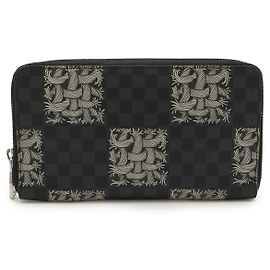 Louis Vuitton Christopher Nemeth Damier Graphite langes Portemonnaie