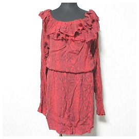 Autre Marque Vestido Replay Estampado Animal Print