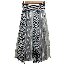 Autre Marque VIVIENNE TAM Patchwork-Rock aus Baumwolle