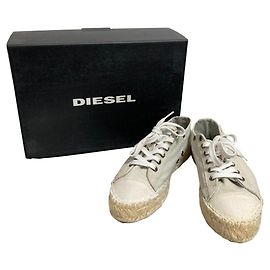 Autre Marque DIESEL Canvas Espadrille Sneaker