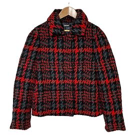 Autre Marque DKNY Tweed-Daunenjacke