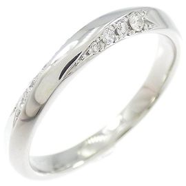 Autre Marque Bague LuxUness en Pt900 avec diamants et grenat