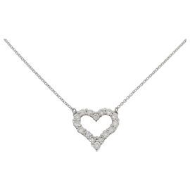 Autre Marque Collana Cuore con Diamanti PT900 PT850