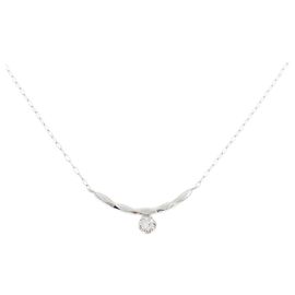 Autre Marque Colar de Diamantes PT950 PT850