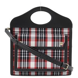 Borsa Burberry Mini Pocket Bag in nylon e vitello 2 vie