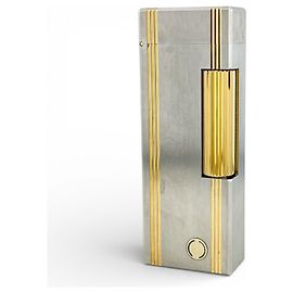 Alfred Dunhill Dunhill Square Stripe Lighter Gas Smoking Device