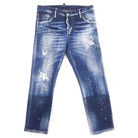 DSQUARED2 Cool Girl Cropped Jean Pantalon en denim de coton