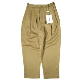 Autre Marque Hed Mayner WOOL 6 PLEAT PANTS Pantalones de lana