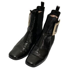 Botines Chelsea Très Vivier de charol Roger Vivier