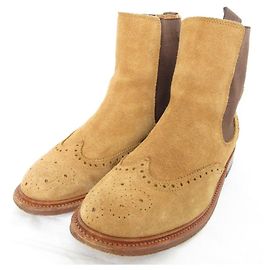 Autre Marque Palancho Wingtip Side Gore Chelsea Boots Leather Boots