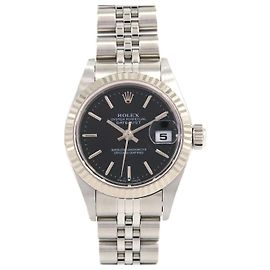 Rolex Datejust Stainless Steel White Gold
