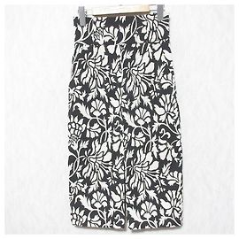 Autre Marque Gonna lunga in jacquard floreale CADUNE