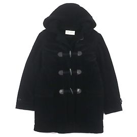 Yves Saint Laurent Saint Laurent Paris 529578 13985 14211 Cappotto Duffel in velluto a coste Mouton
