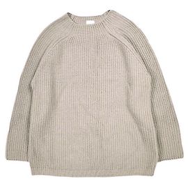 Autre Marque Camisola de malha canelada em mistura de lã URU