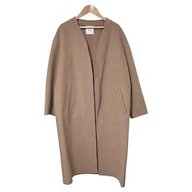 Autre Marque Spick and Span Wool V Neck Coat