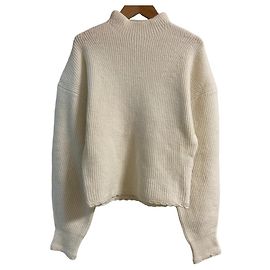 Autre Marque 3.1 Phillip Lim Cropped Strickpullover aus Alpakamischung