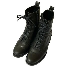 Autre Marque Fabio Rusconi Schnürstiefel mit seitlichem Reißverschluss