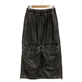 Autre Marque Falda de cuero ecológico DIESEL O-DYSSEY-P1
