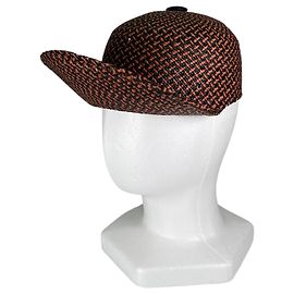 Hermès Cap Tanzanian Serie Button Strohhut