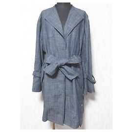 Autre Marque Cappotto in cotone Jiyuku Blu Navy