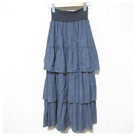 Autre Marque MONILE Tiered Long Skirt