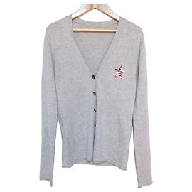 Autre Marque Cárdigan de cachemira con bordados de estrellas lucien pellat-finet