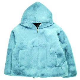 Autre Marque FR(13)NDS FAKE FUR HOOD BZ Giacca in eco-pelliccia