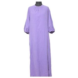 Autre Marque BEAUTY&YOUTH Baumwollkleid mit Raffung