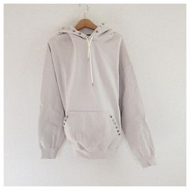 Autre Marque Sudadera de algodón con tachuelas LOVELESS