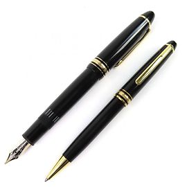Set Montblanc Meisterstück Pluma 14K y Bolígrafo