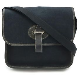 Hermès Buenaventura Mini Schultertasche aus Toilovficier und Leder