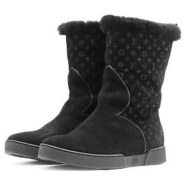 Botas Louis Vuitton Monogram Mouton Suede