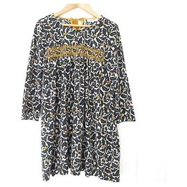Autre Marque Vestido con estampado de cerezas y paisley Sonia by Sonia Rykiel