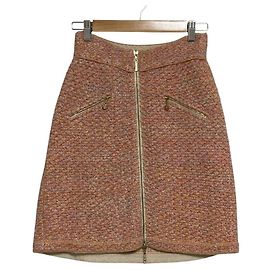 Gonna in tweed rosa Chanel