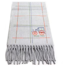 Bufanda de cachemira Hermès Grand Brodé Berlino
