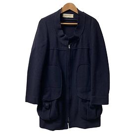 Cappotto in lana Marni con design cutoff