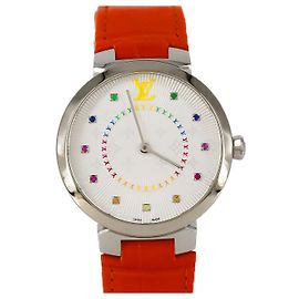 Louis Vuitton Tambour Slim Stainless Steel