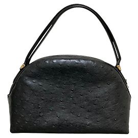 Autre Marque NICO MARTELLI Handtasche aus Straußenleder