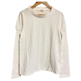 Autre Marque T-shirt de gola alta e manga comprida com mangas sobrepostas Ph Blue