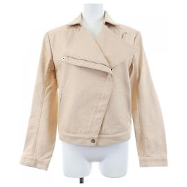 Hermès Wolljacke Beige
