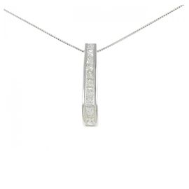 Autre Marque Collana in platino e diamanti
