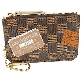 Louis Vuitton Pochette Clé Damier Coin Case Key Case