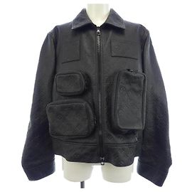 Louis Vuitton Monogram Emboss Utility Calfskin Jacket