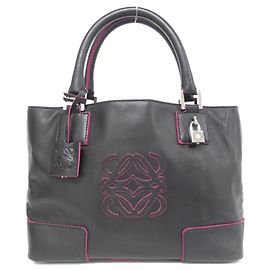 Bolsa de couro Loewe Amazona