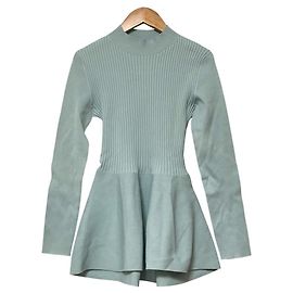 Autre Marque PLST Wholegarment Peplum Pullover