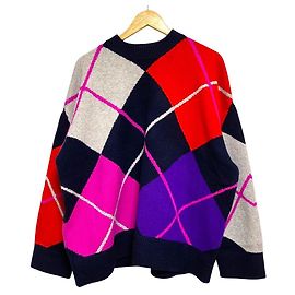 Autre Marque Camisola de malha Argyle nagonstans