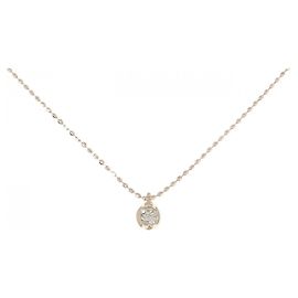 Autre Marque Collana K10 Pink Gold Diamond